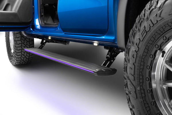 AMP Research 24-25 Ford Ranger SuperCrew PowerStep Vision - Black