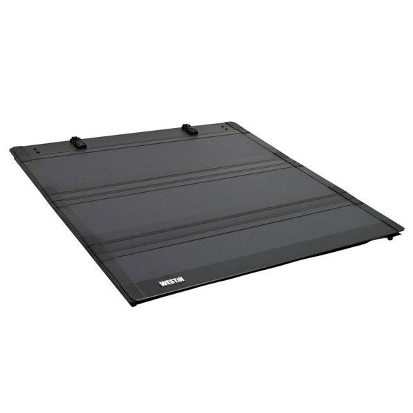 Westin 04-14 Ford F-150 2WD/4WD 5ft.7in. Bed Hard Tri-Fold Tonneau Cover - Black