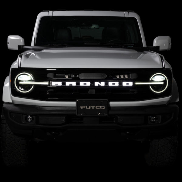 Putco 21-23 Ford Bronco Emblem (Does Not Fit Front Camera Models)