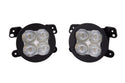 Diode Dynamics 05-26 Dodge/Jeep Gladiator/Cherokee/Grand Cherokee/Wrangler SS3 LED Fog Light Kt