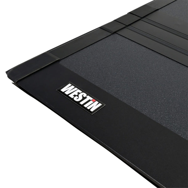 Westin 19-26 Ram 1500 (No RamBox) 6ft. 4in. Bed Hard Tri-Fold Tonneau Cover - Black
