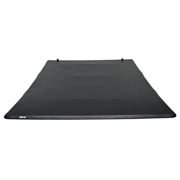 Westin 02-18 Dodge RAM 1500 / 03-22 2500/3500 6ft. 4in. Bed Soft Tri-Fold Tonneau Cover - Black