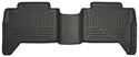 Husky Liners 2016 Toyota Tacoma Crew Cab WeatherBeater 2nd Row Black Floor Liners