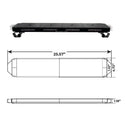 Putco 24in Hornet Light Bar - (Amber) LED Stealth Rooftop Strobe Bar