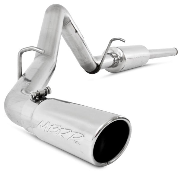 MBRP 14 Chevy/GMC 1500 Silverado/Sierra 4.3L V6/5.3L V8 Single Side Exit T409 3in Cat Back Exhaust