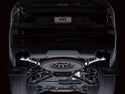AWE Tuning 2021+ GMC Suburban/Yukon XL 5.3L 0FG Split Rear Exit Catback - Quad Diamond Blk Tips