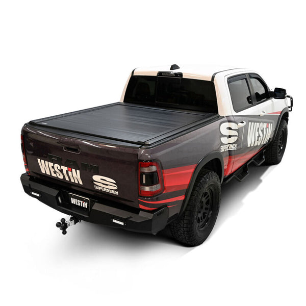 Westin 19-26 RAM 1500 New Body 5ft 7in. (67in) Bed Electric Retractable Tonneau Cover - Black