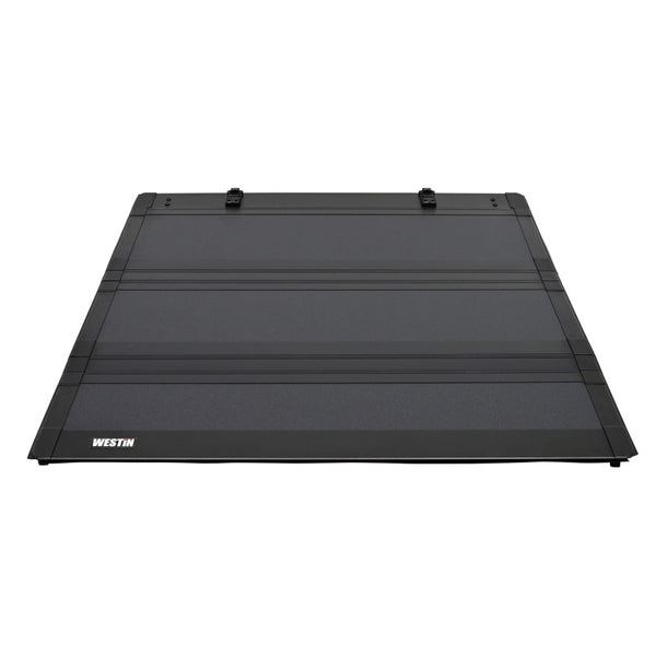 Westin 22-26 Toyota Tundra w/Cargo Mgmt 5ft. 7in. Bed Hard Tri-Fold Tonneau Cover - Black