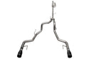 Corsa 2022-2025 Ford F-150 SuperCrew/5.5ft Bed 5.0L V8 Sport Cat-Back Dual Rear Exit-Black PVD