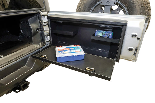 Tuffy Jeep Wrangler Tailgate Lockbox W/Combo Lock