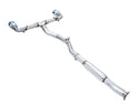 AWE Tuning Subaru BRZ/ Toyota GR86/ Toyota 86 Track Edition Cat-Back Exhaust- Chrome Silver Tips
