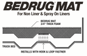 BedRug Classic Full Bedliner 2004-14 Ford F150 5'5