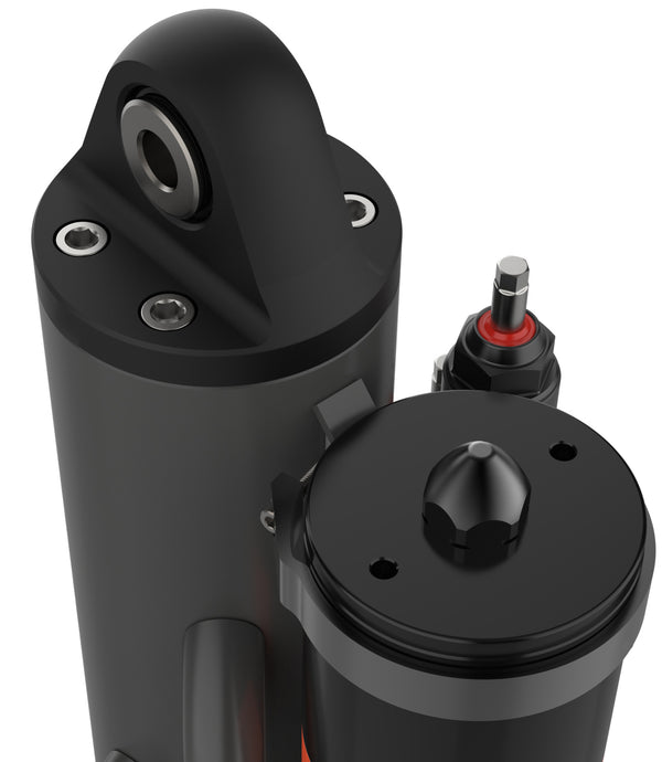 FACTORY RACE 4.0 X 12 EXTERNAL BYPASS (4 TUBE) PIGGYBACK SHOCK (LEFT)