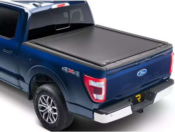 Retrax One XR Manual Retractable Tonneau Cover w/ T-Slot Rails 2021-24 Ford F150 5'7