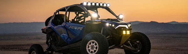 Baja Designs RTL Rear Light Bar Kit, 2022–26 Polaris RZR Pro R, with Mounts & Wiring