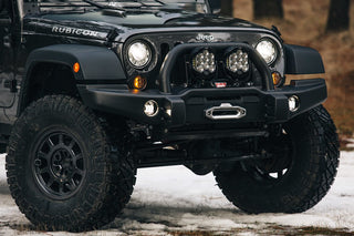 Baja Designs XL80 LED Pod Pair, Amber Wide Cornering, Black Housing, Wiring Harness Included