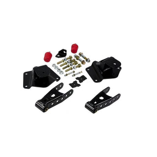 BELLTECH 6636 SHACKLE & HANGER KIT 4 in. Drop Leaf Spring Shackle & Hanger Kit (Front Hanger/Rear Shackle)  1995-1999 Chevrolet Tahoe Yukon (4dr. Only) 4 in. Rear Drop