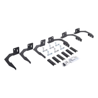 Go Rhino - 6941065 - RB10/RB20 Running Boards - MOUNTING BRACKETS ONLY - Textured Black
