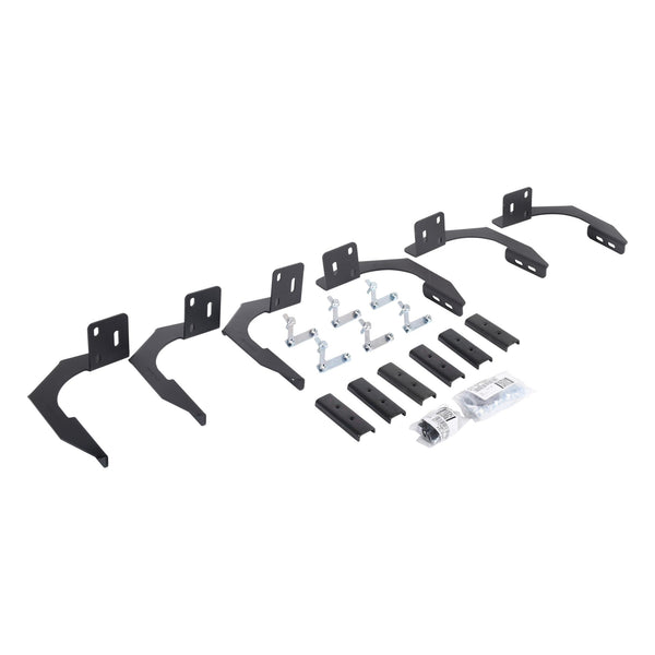 Go Rhino - 6941065 - RB10/RB20 Running Boards - MOUNTING BRACKETS ONLY - Textured Black
