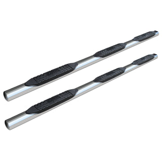 Raptor Series 4 in Wheel to Wheel Oval Steps Polished Stainless Steel