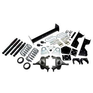 BELLTECH 816ND LOWERING KITS  Front And Rear Complete Kit W/ Nitro Drop 2 Shocks 1994-1999 Dodge Ram 1500 (Std Cab V8 Auto Trans Only) 4 in. or 5 in. F/6 in. R drop W/ Nitro Drop II Shocks