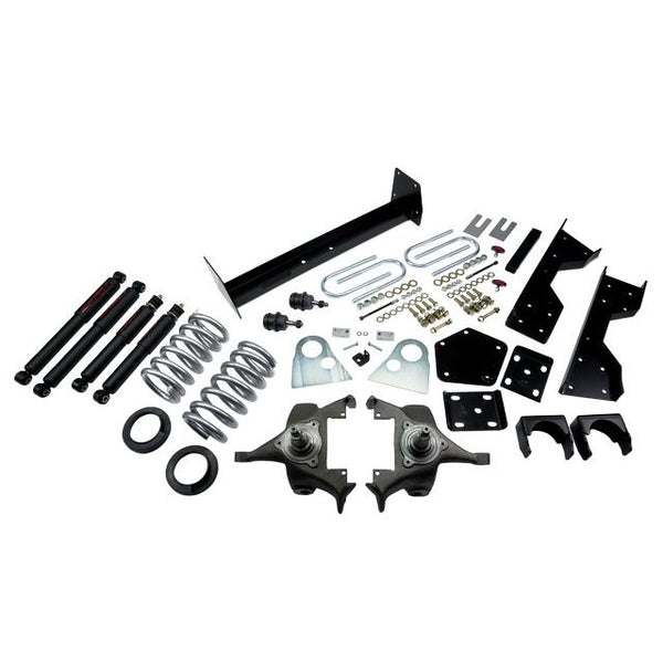 BELLTECH 816ND LOWERING KITS  Front And Rear Complete Kit W/ Nitro Drop 2 Shocks 1994-1999 Dodge Ram 1500 (Std Cab V8 Auto Trans Only) 4 in. or 5 in. F/6 in. R drop W/ Nitro Drop II Shocks