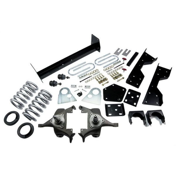 BELLTECH 816 LOWERING KITS  Front And Rear Complete Kit W/O Shocks 1994-1999 Dodge Ram 1500 (Std Cab V8 Auto Trans Only) 4 in. or 5 in. F/6 in. R drop W/O Shocks