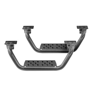 Drop Steps for Dominator Xtreme D6, Pair - Textured Powder Coat