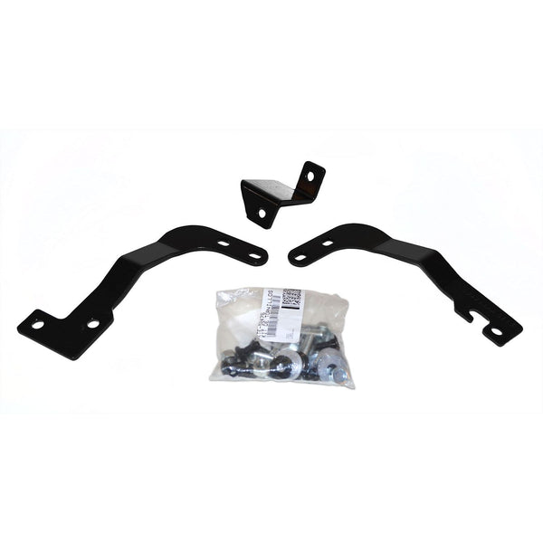 Go Rhino 6840406 - OE Xtreme Wheel To Wheel Side Steps - Mounting Brackets Only - Black Powder Coat