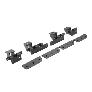 Go Rhino D64927TK - Dominator Xtreme D1D2 D6 DSS DT Side Steps - Mounting Brackets Only - Textured Black