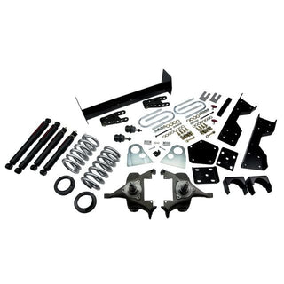BELLTECH 817ND LOWERING KITS  Front And Rear Complete Kit W/ Nitro Drop 2 Shocks 1994-1999 Dodge Ram 1500 (Std Cab V8 Auto Trans Only) 4 in. or 5 in. F/6 in. or 7 in. R drop W/ Nitro Drop II Shocks