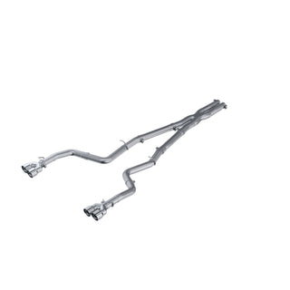 MBRP Exhaust 3in. Cat Back; Dual Rear; Quad Tips