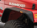 2007-18 Jeep JK 2dr Bushwacker Flat Style Fender Flares