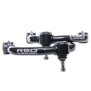 RSO Front Upper Control Arms Tubular Steel Black Powder Coated 2-4in Lift