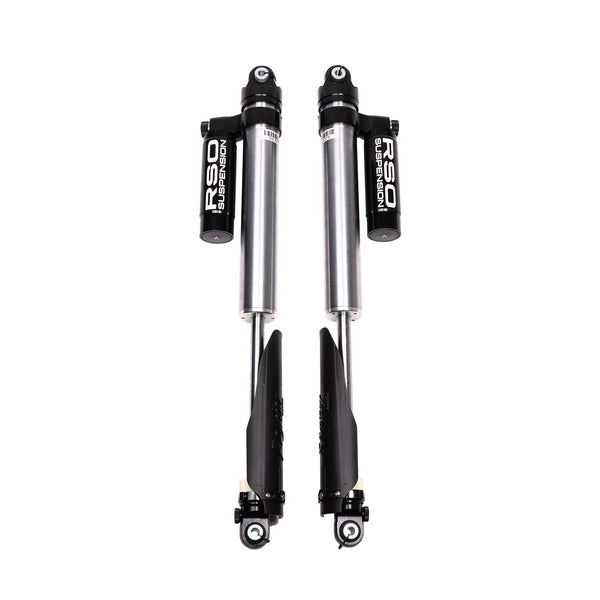 RSO Rear 2.5 Adj Compression and Rebound Piggyback Reservoir Shocks 0-3in Lift