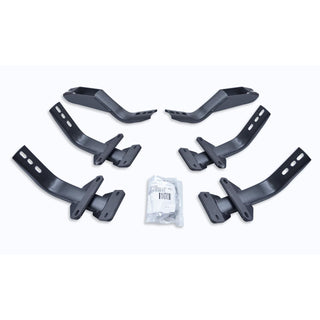 Go Rhino 6841565 - OE Xtreme Side Steps - Mounting Brackets Only -Textured Black