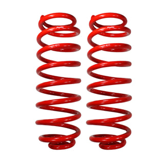 RSO Rear Coil Springs 3in Lift Red for 03-22 4Runner; 07-14 FJ Cruiser