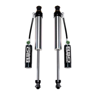 RSO Front 2.5 Adjustable Remote Reservoir Shocks 1-3in Lift for Wrangler JK/JKU