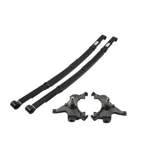 BELLTECH 798 LOWERING KITS  Front And Rear Complete Kit W/O Shocks 1995-1999 Chevrolet Suburban (2WD 3/4 Ton) 2 in. F/3 in. R drop W/O Shocks