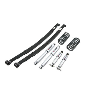 BELLTECH 800SP LOWERING KITS  Front And Rear Complete Kit W/ Street Performance Shocks 1998-2003 Dodge Durango 2 in. F/2 in. R drop W/ Street Performance Shocks