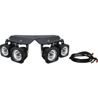 2010-2014 Ford Raptor Fog Light Add-On Kit (with Optimus Halo LED Light)