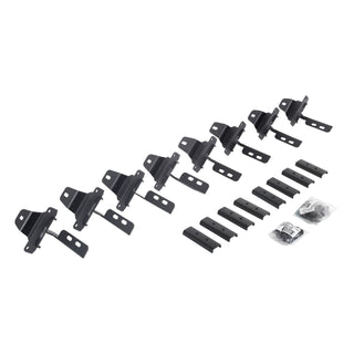 Go Rhino 6945166 - V-Series V3 RB30 And RB Slim Side Steps - MOUNTING BRACKETS ONLY - Textured Black