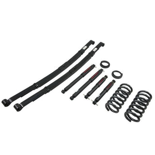 BELLTECH 793ND LOWERING KITS  Front And Rear Complete Kit W/ Nitro Drop 2 Shocks 1995-1999 Chevrolet Tahoe/Yukon (2DR only) 2 in. or 3 in. F/3.5 in. R drop W/ Nitro Drop II Shocks