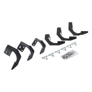 Go Rhino 6942066 - V-Series V3 RB30 And RB Slim Side Steps - MOUNTING BRACKETS ONLY - Textured Black