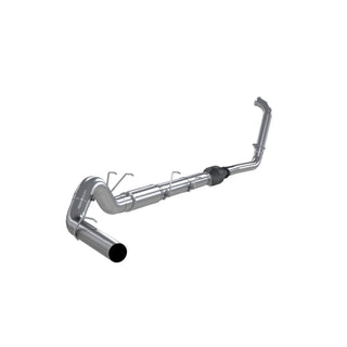 MBRP Exhaust 5in. Turbo Back 2003-07 Ford F250/F350 6.0L Powerstroke (Stock Cat); Single Side Exit; AL