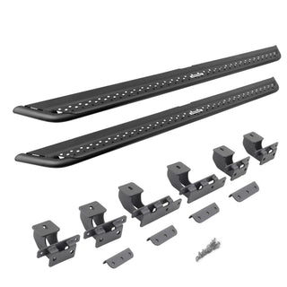 Go Rhino DSS4129T - Dominator Xtreme DSS SideSteps With Mounting Bracket Kit - Textured Black