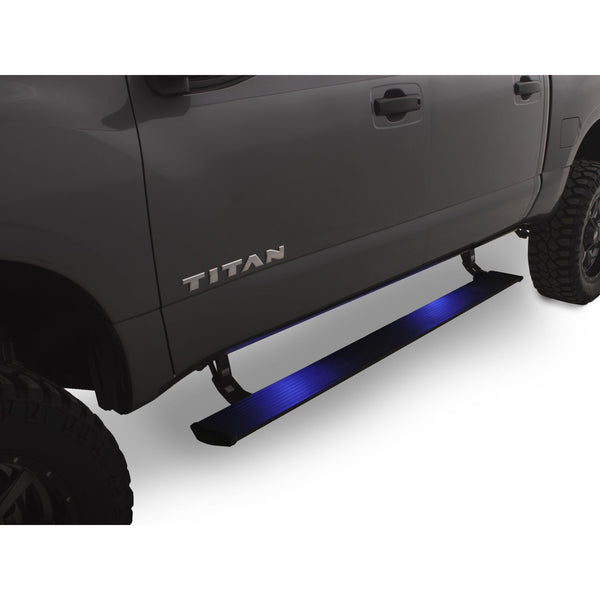 AMP Research 76120-01A PowerStep Electric Running Boards Plug N Play System For 2016-2017 Nissan Titan/Titan XD All Cabs