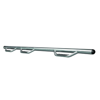 Dominator D3 1-Piece Wheel-to-Wheel Side Steps w Brackets Kit - Stainless