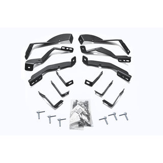 Go Rhino 6840425 - OE Xtreme Side Steps - Mounting Brackets Only -Textured Black