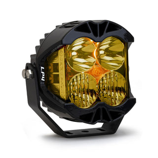 Baja Designs - 290013 - LP4 Pro Driving/Combo Amber LED Auxiliary Light Pod w/Amber Backlight